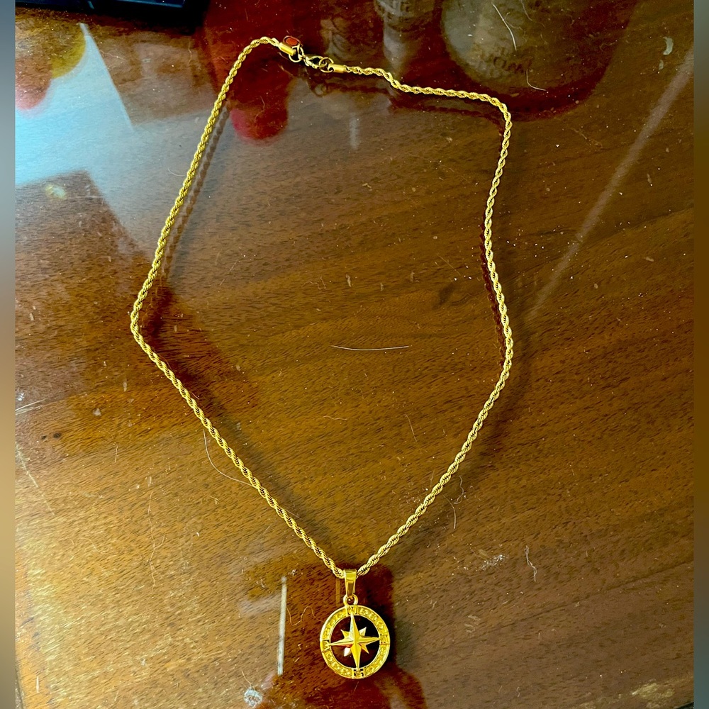Craftd London North Star Pendant Necklace